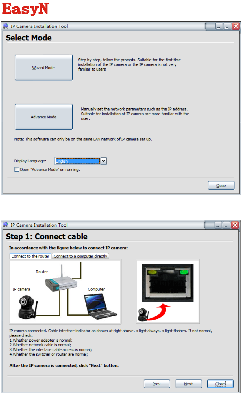 setting up an easyn ip cam on netgear router