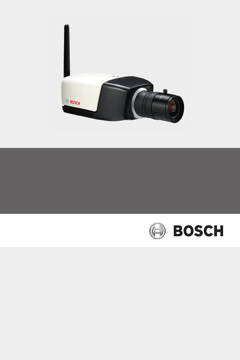 Robert Bosch Nbc 265 W Wireless Ip Camera User Manual Nbc 255 W En