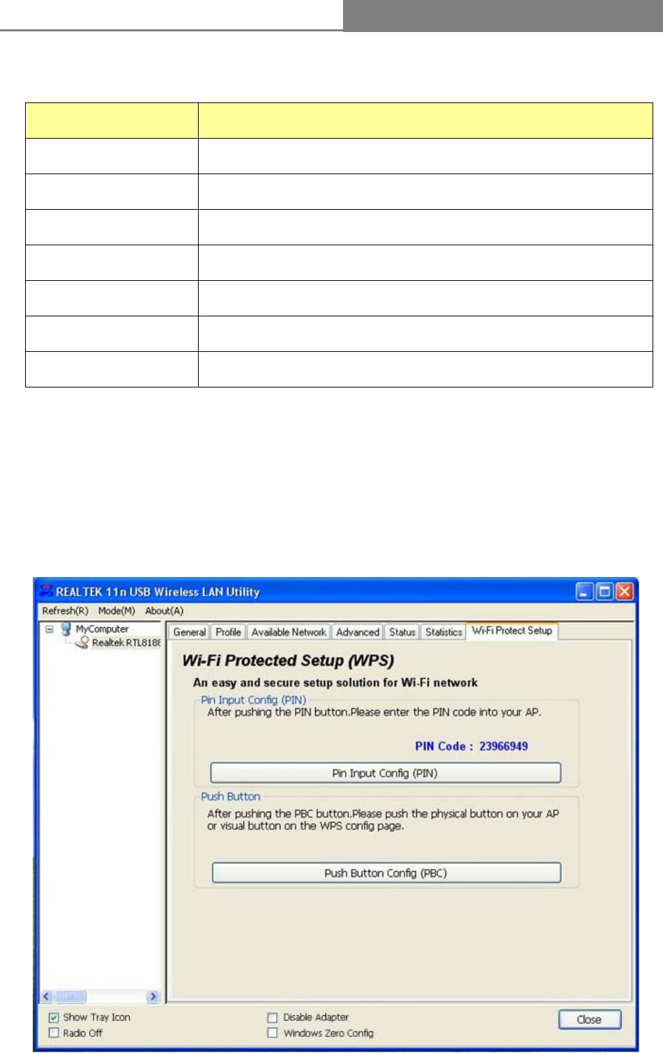 realtek wireless lan utility ap mode setup