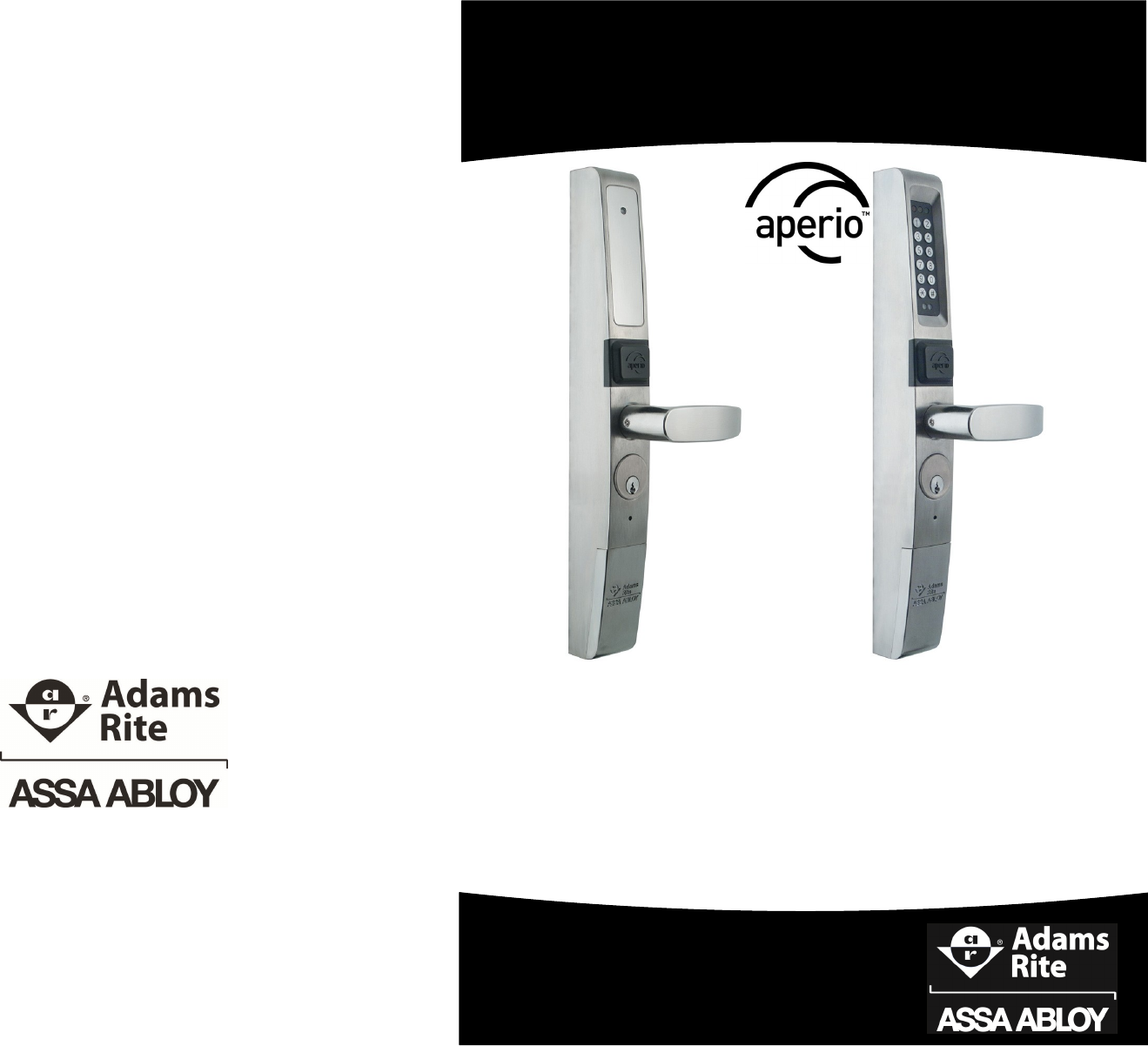 Adams Rite 3090AC eForce Aperio iClass Keycard Entry System User Manual