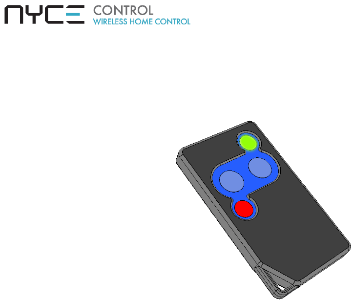 Nyce Sensors Z32011 KEY FOB WITH ZIGBEE RADIO User Manual DOOR WINDOW