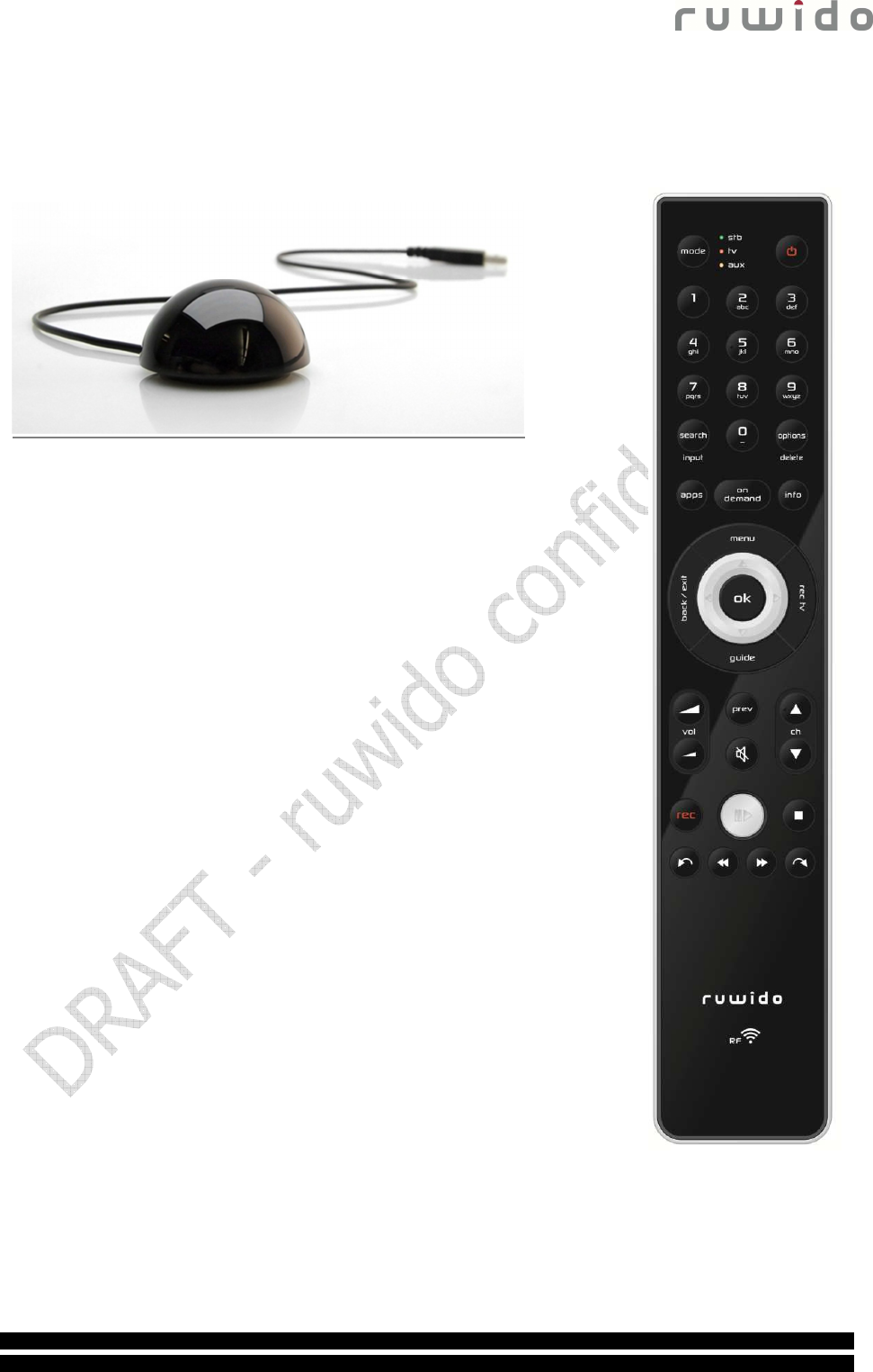 ruwido austria 2745 RF Remote Control User Manual ruwido r107 rf quick