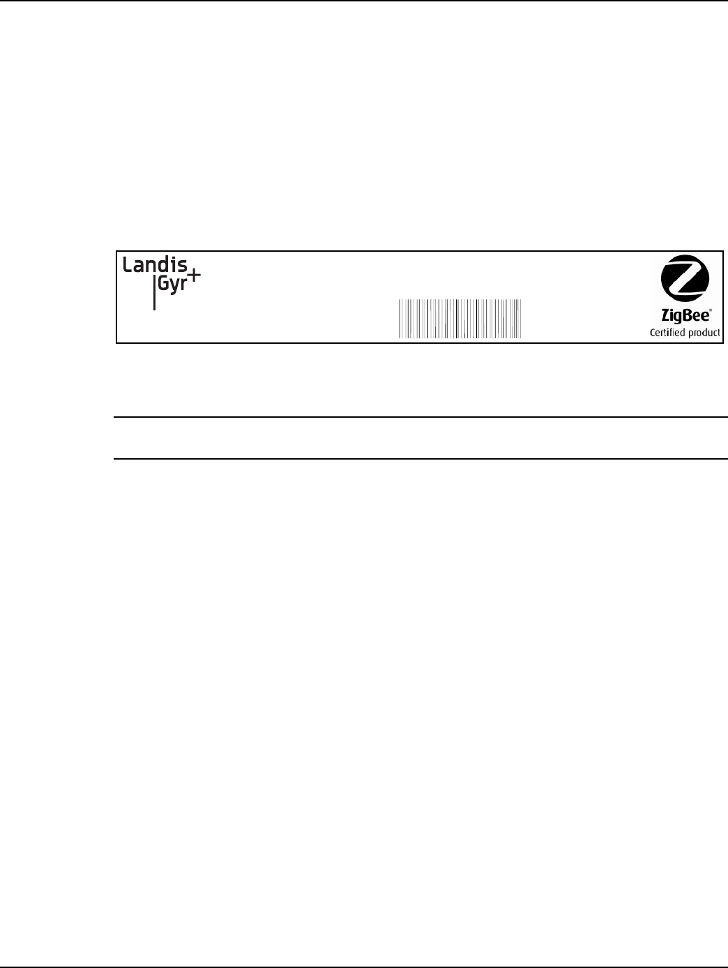 Landis Gyr Technology EC6R1S2 Electronic Endpoint Module User Manual 12