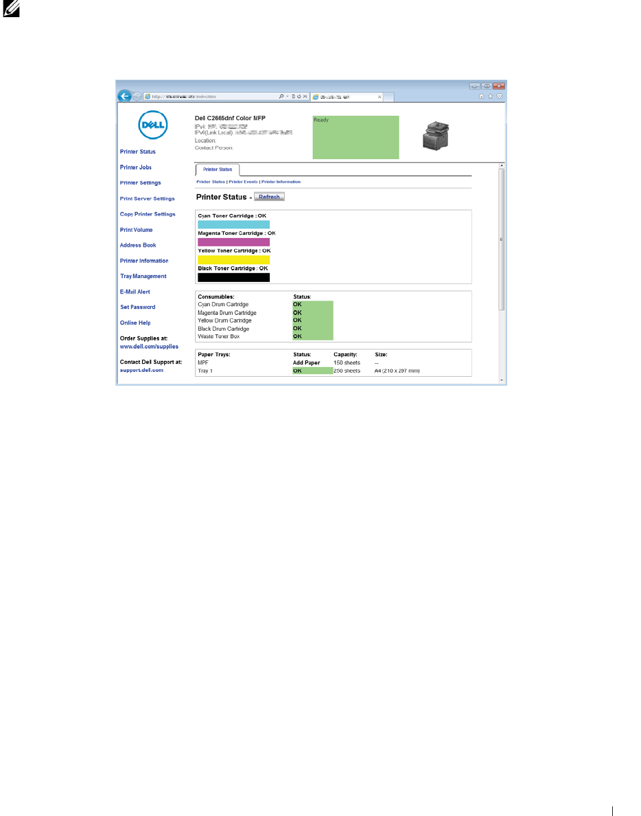 how to set up scan to email on a dell c2665dnf printer