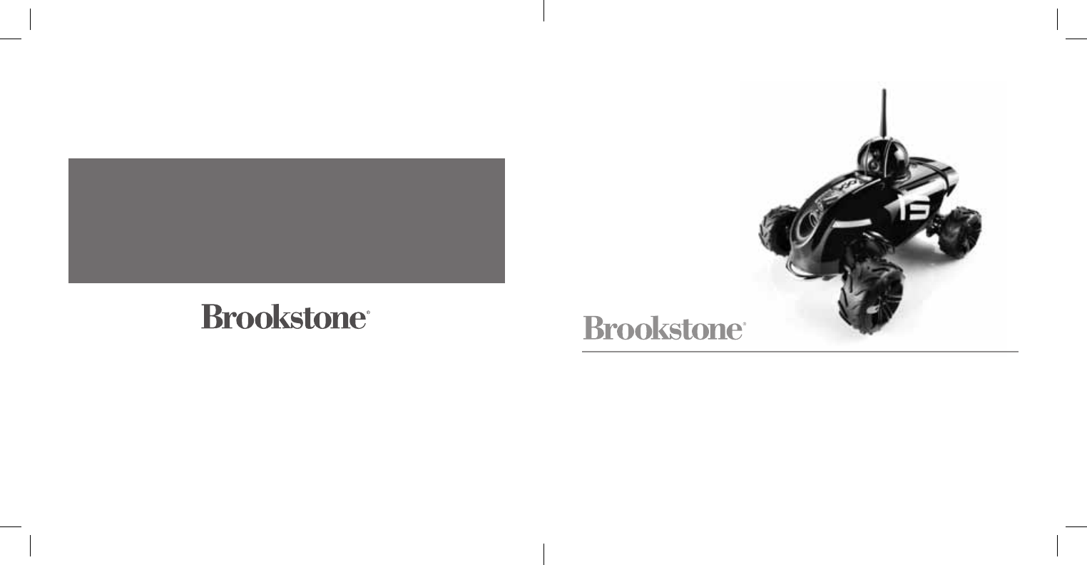 Brookstone 851135 WiFi Toy User Manual Manual