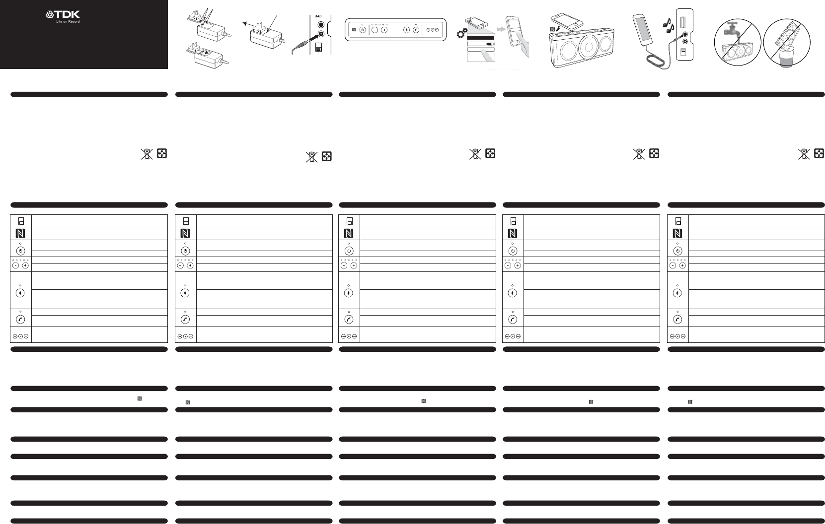 Imation Tdka34 Wireless Speaker User Manual