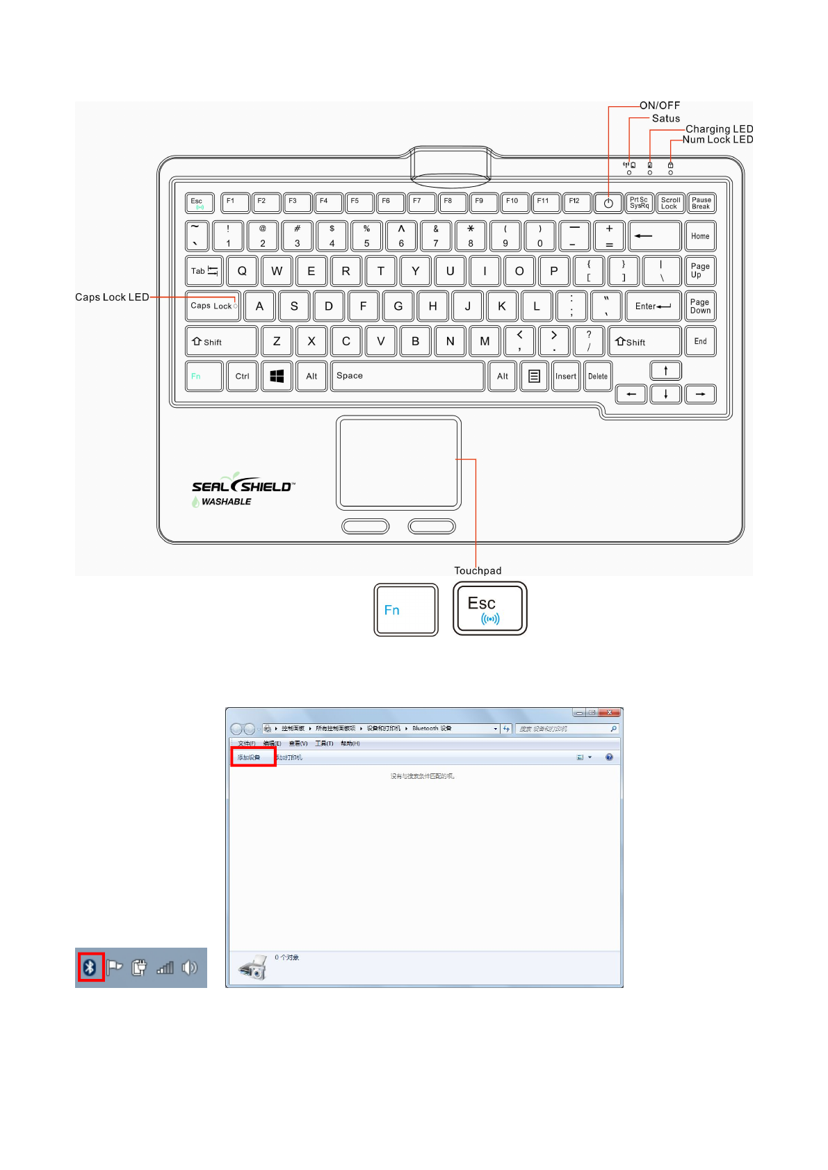 widcomm bluetooth software caps lock