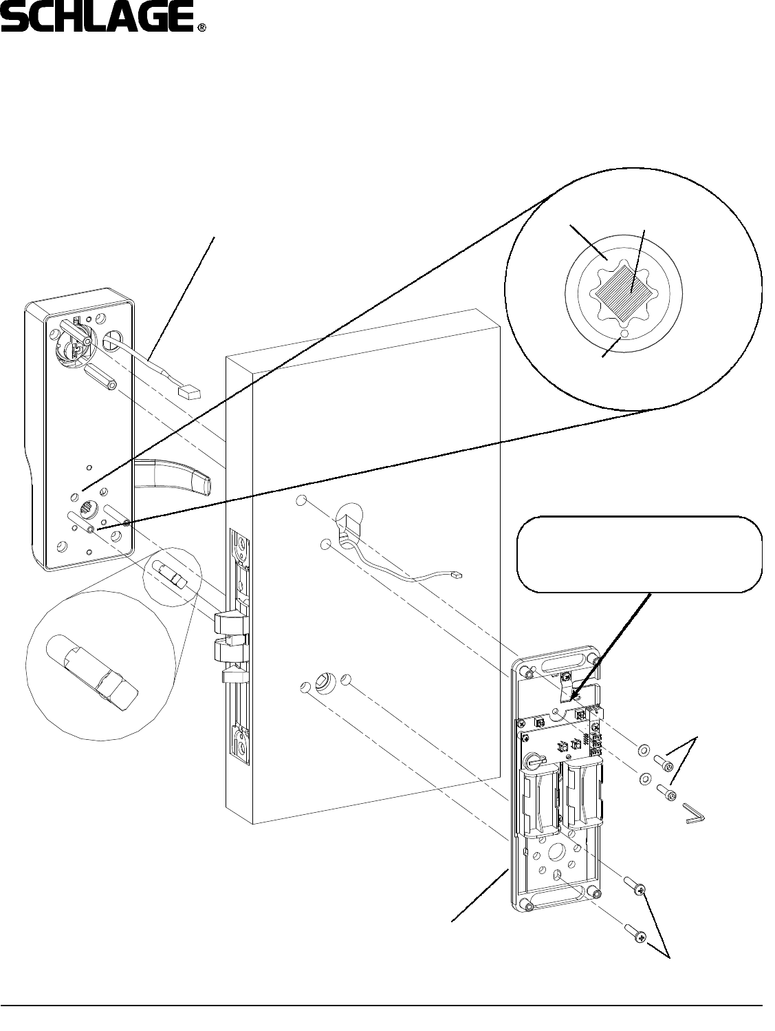 PROXIF Door Lock User Manual 55005_D.PDF Schlage Electronic Security