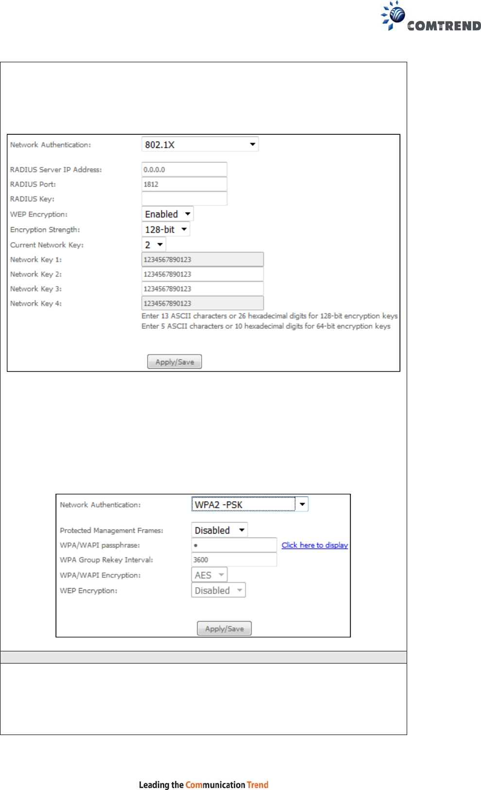 Comtrend Nl3240u Wireless Gateway User Manual 2