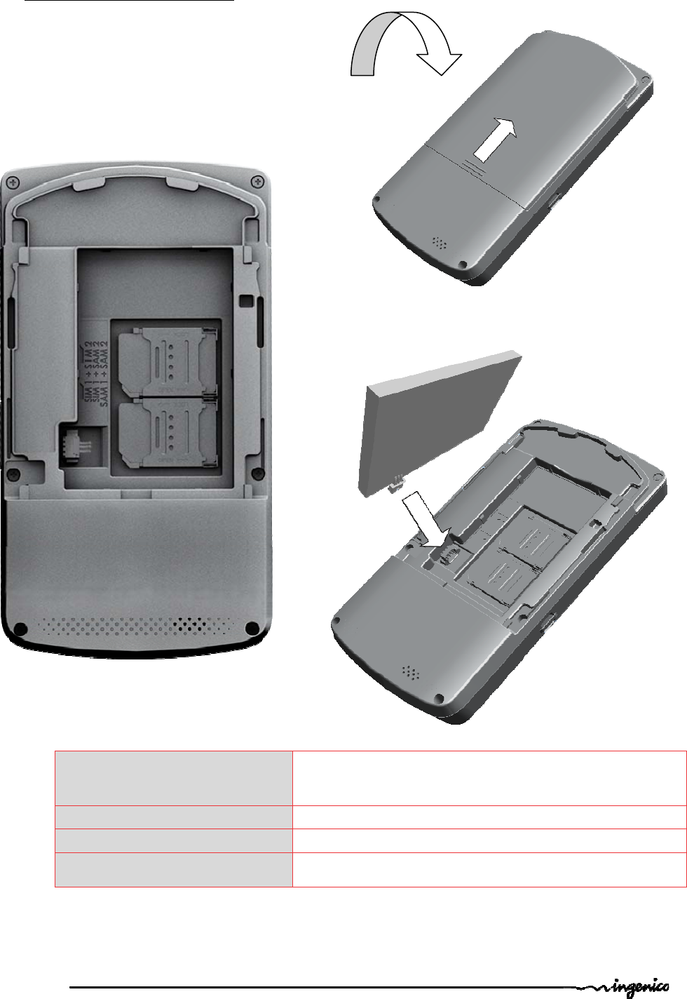 Ingenico L2500CL3GWIBT Link/2500 User Manual LINK2500 User Guide V1