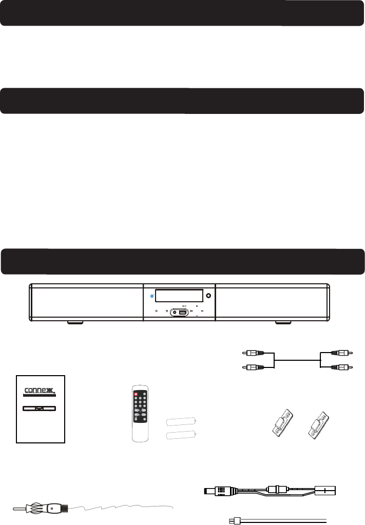 connexx sound bar