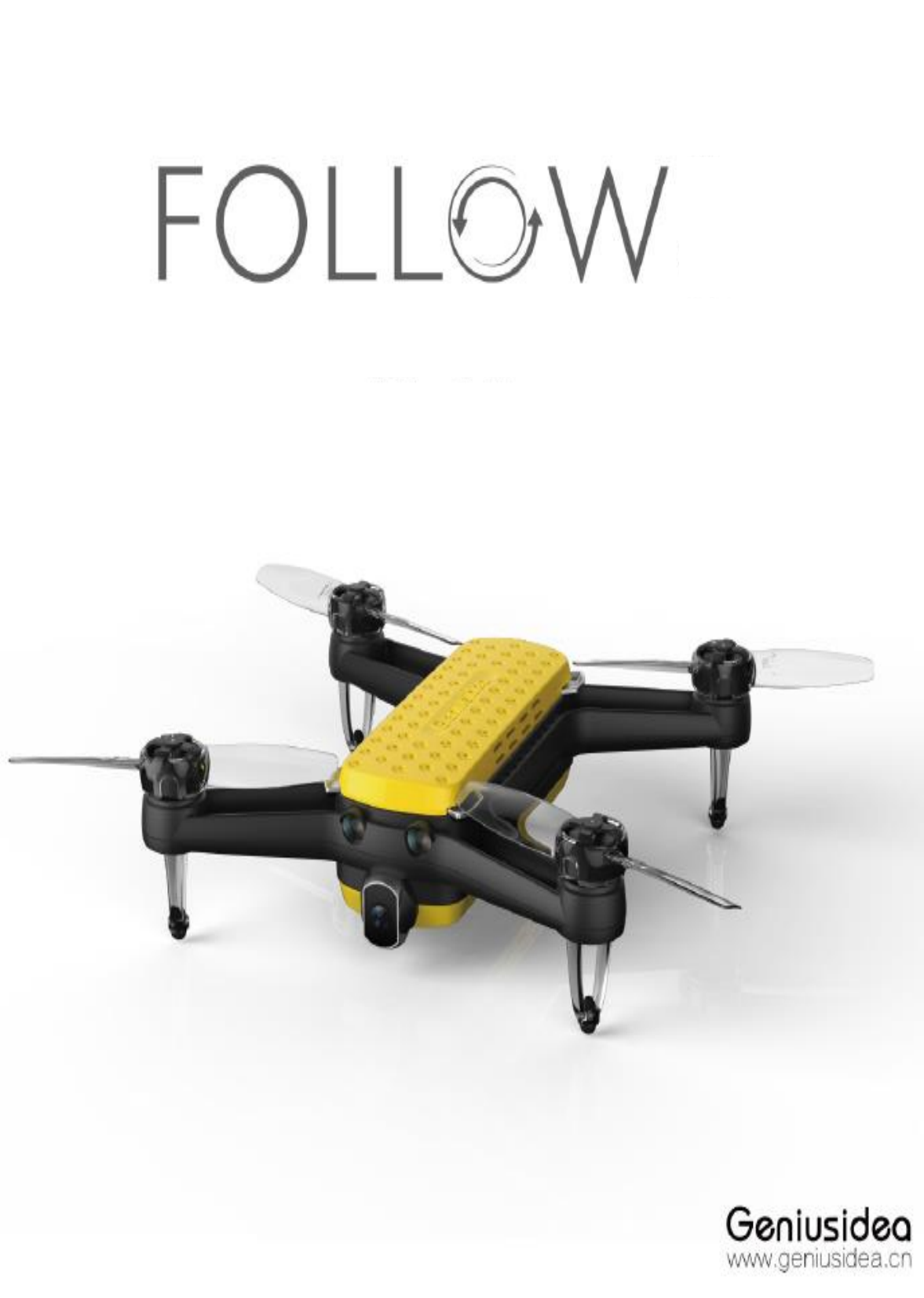 Geniusidea 4k shop follow drone