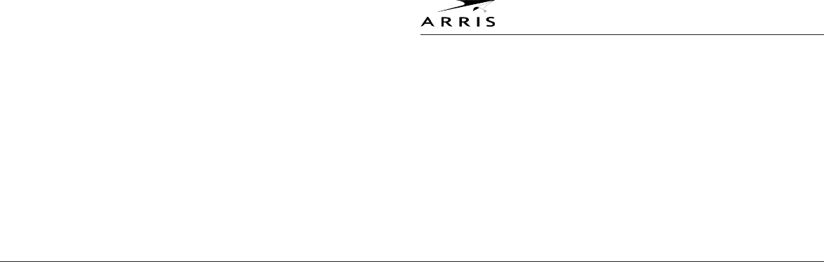 ARRIS DCX860 Set-top Box User Manual Users Manual