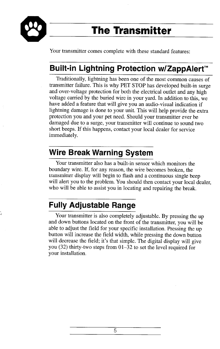Perimeter Technologies 10000001 Underground pet containment system User