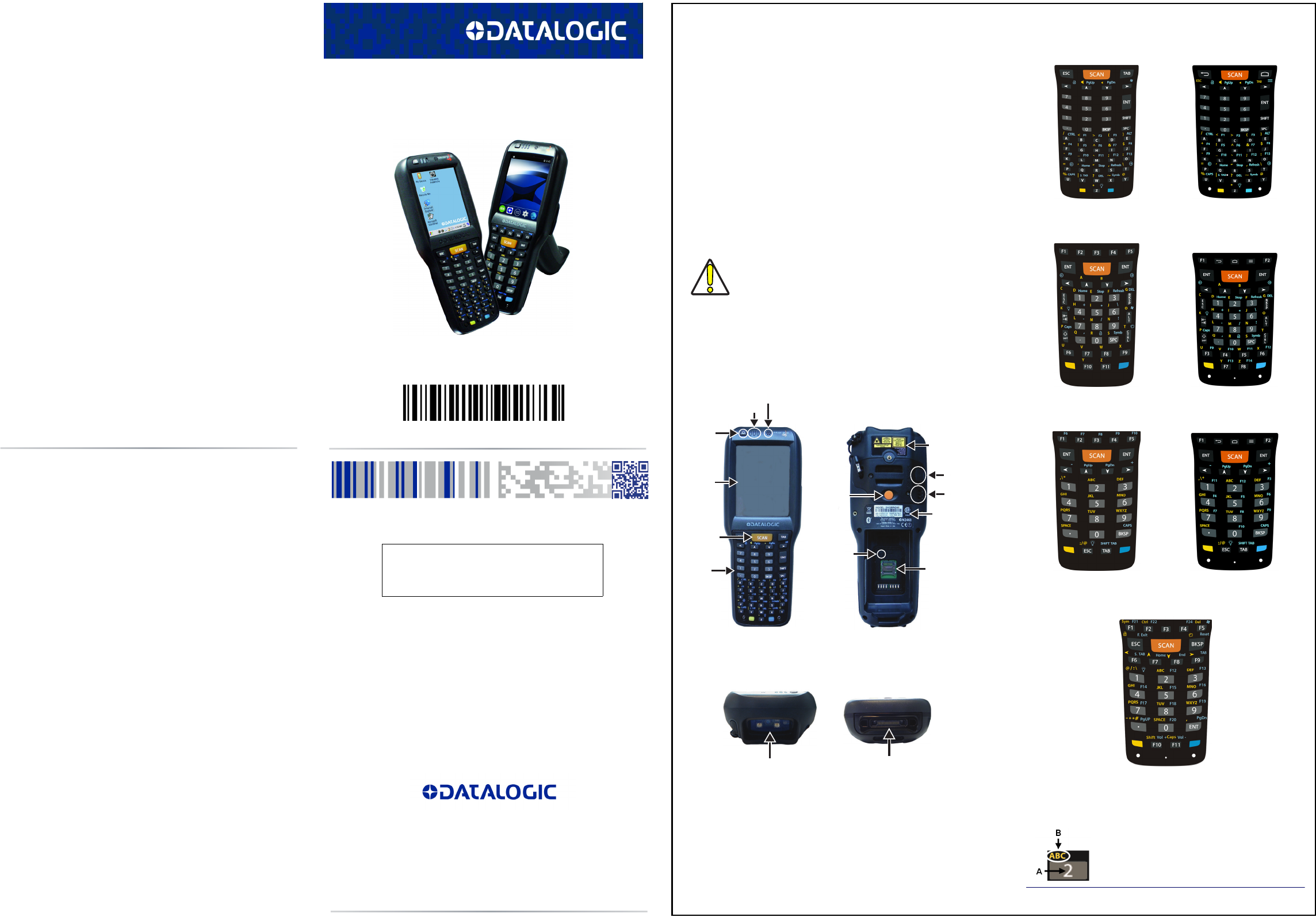 Терминал сбора данных datalogic scorpio x4 зарядное устройство dock scorpiox3 incl p s