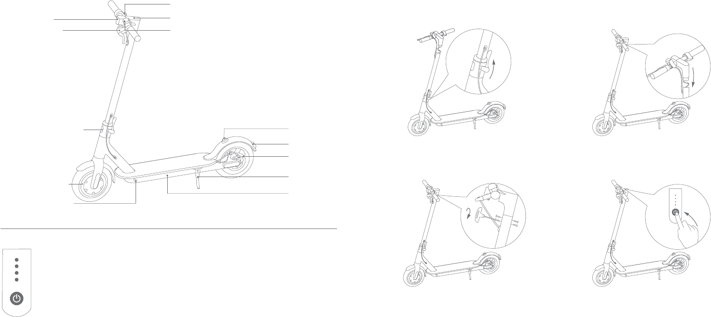 Ninebot NS9633 Electric Scooter User Manual 2ALS8 NS9633