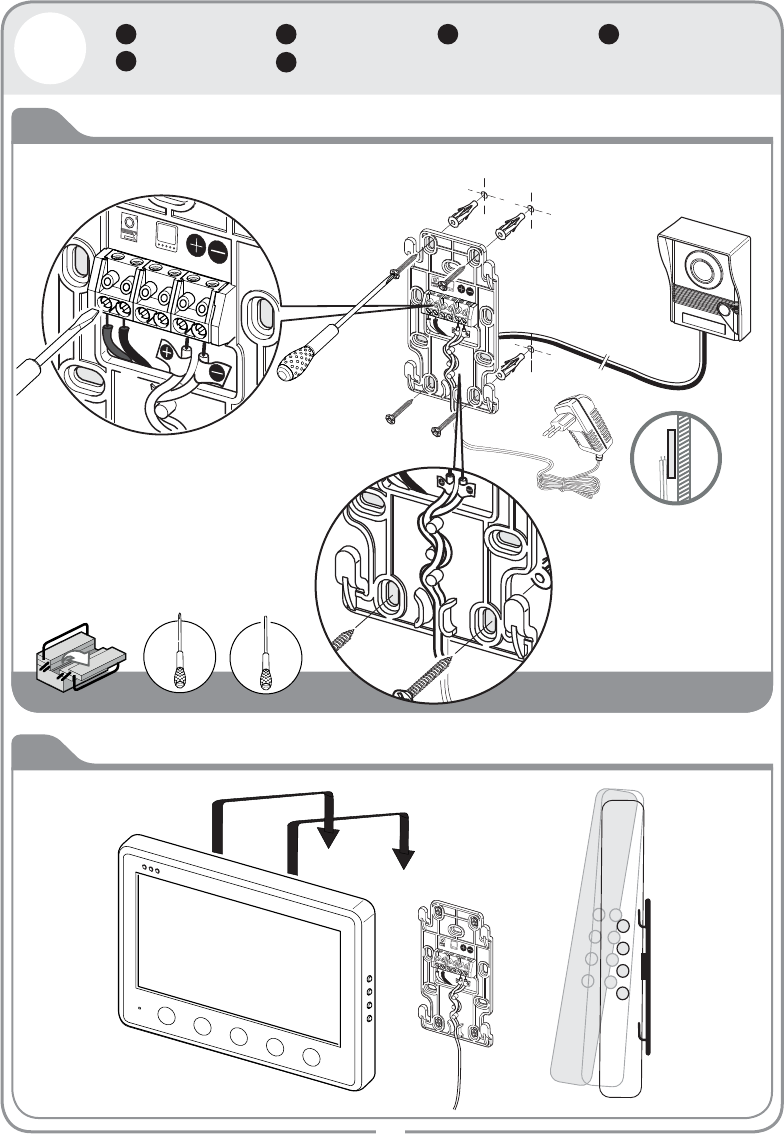 Kit de videoportero EVOLOGY EVO-875 7 y cerradura