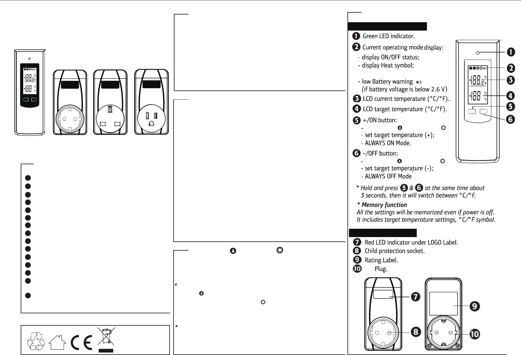 Okaylight wireless thermostat timer model no ots200n user manual video