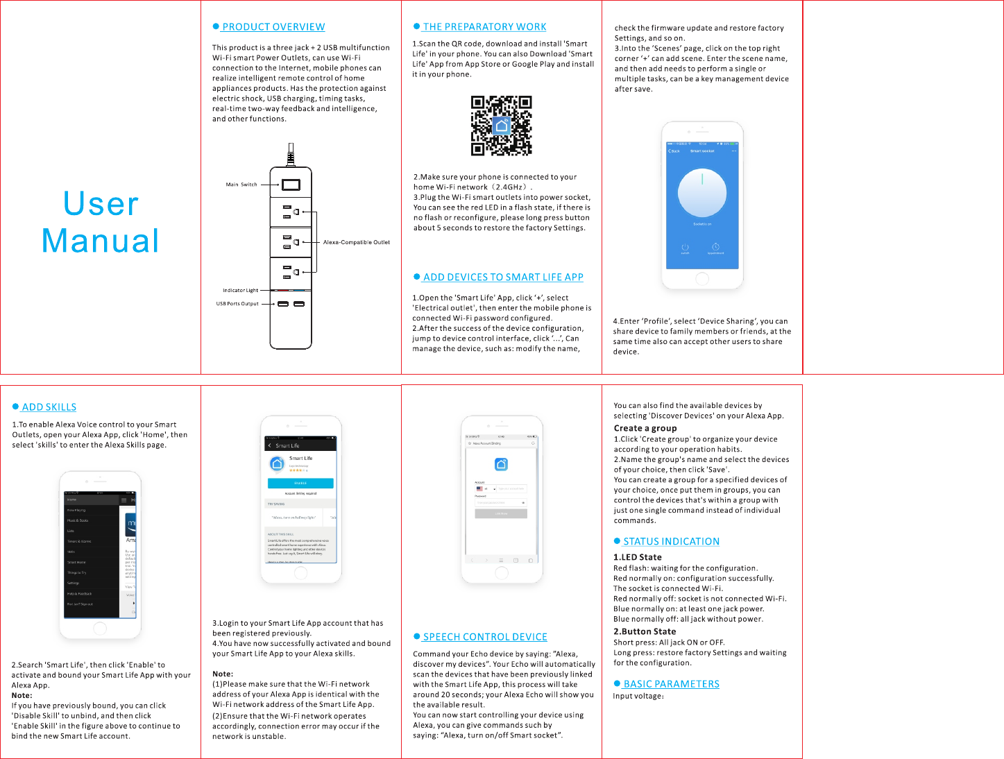 Chengdu Meross Technology Mss425 Smart Wi Fi Surge Protector User Manual 1