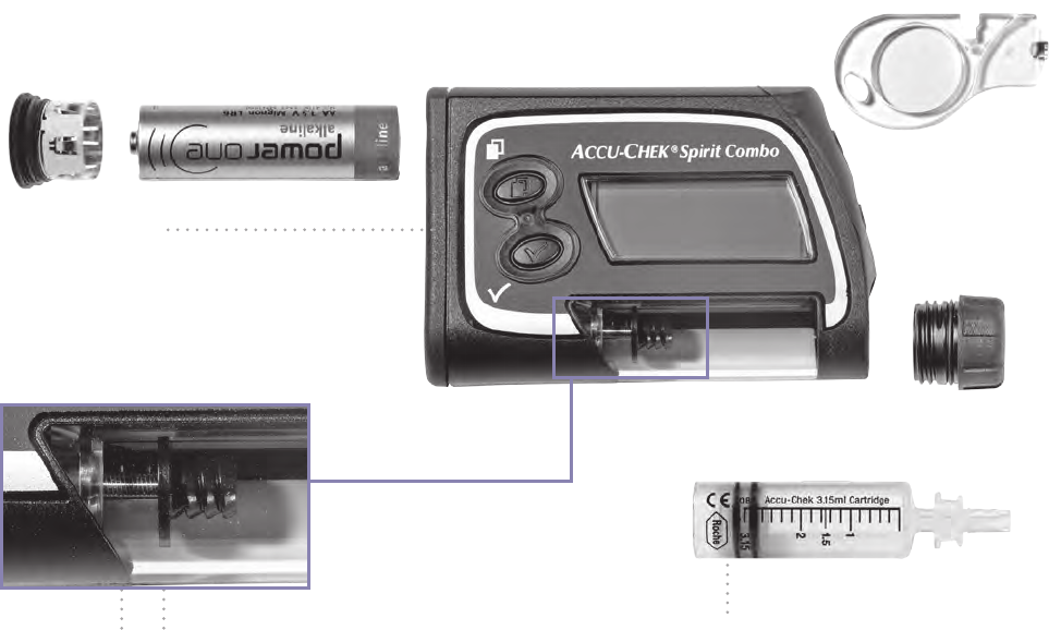 Roche Diagnostics Diabetes Care 17 Accu Chek Spirit Combo User Manual [ 578 x 974 Pixel ]