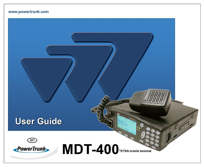 Teltronic U Ptmdt410b Mobile Radiotelephone User Manual 11 En