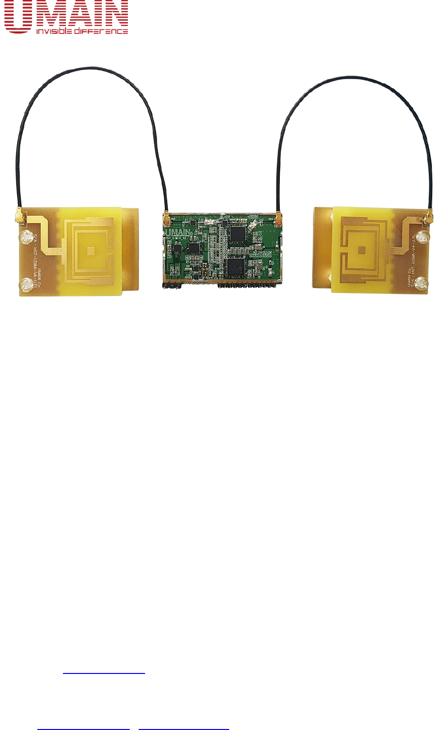 Umain UMI-HST-S1M-CT UWB Radar Sensor User Manual Technical Specification