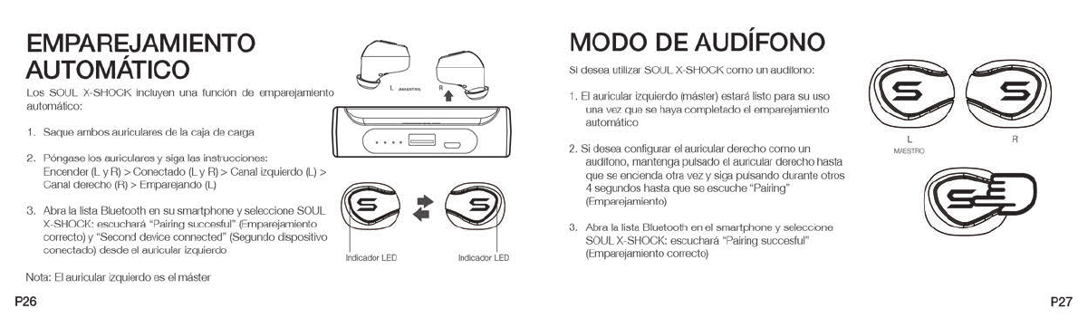 Soul Electronics SX15 X SHOCK Absolute True Wireless Earphones