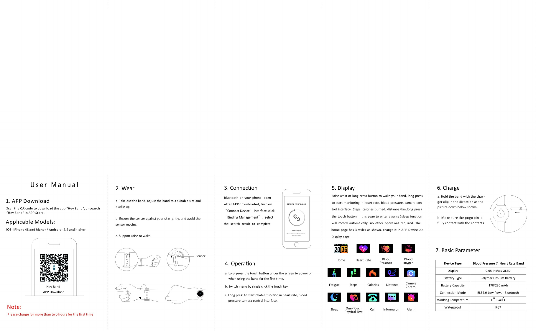 Hey band app nimfabytes