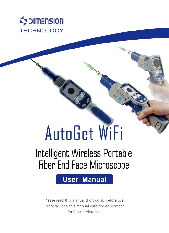 Dimension Technology AGW AutoGetWiFi IntelligentWireless Portable Fiber