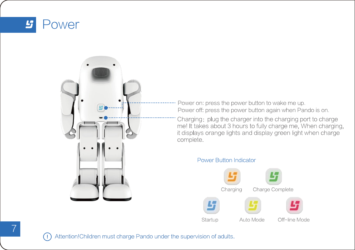 Pando best sale humanoid robot