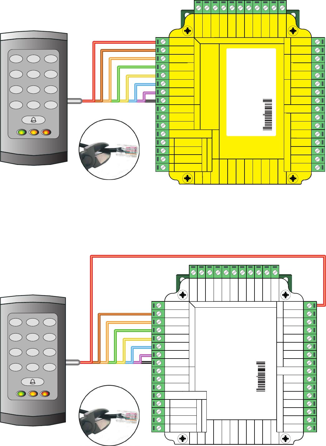 Paxton Access 355110 355 110 Us Proximity Kp50 Keypad User Manual