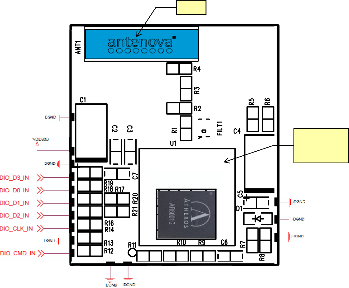 Yusan Rir0 802 11 B G Wi Fi Board With Built In Antenna User Manual Id F F0737