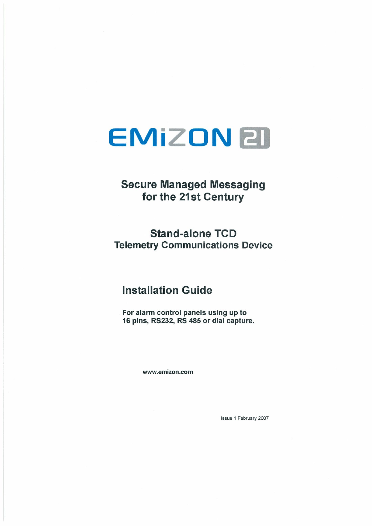 AVANTIS Universal Telemetry Communication Device User Manual