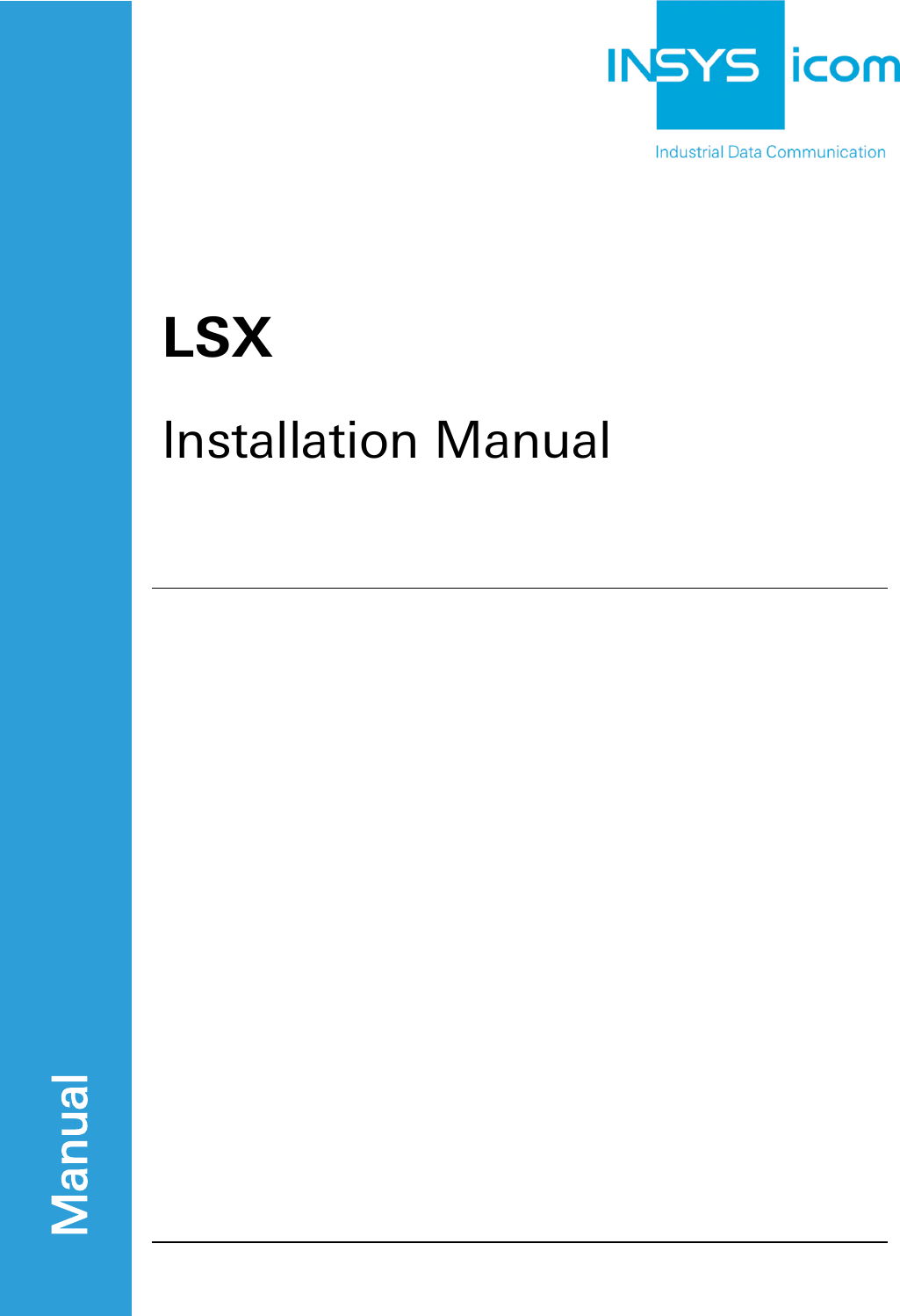      LSX Installation Manual    Manual 