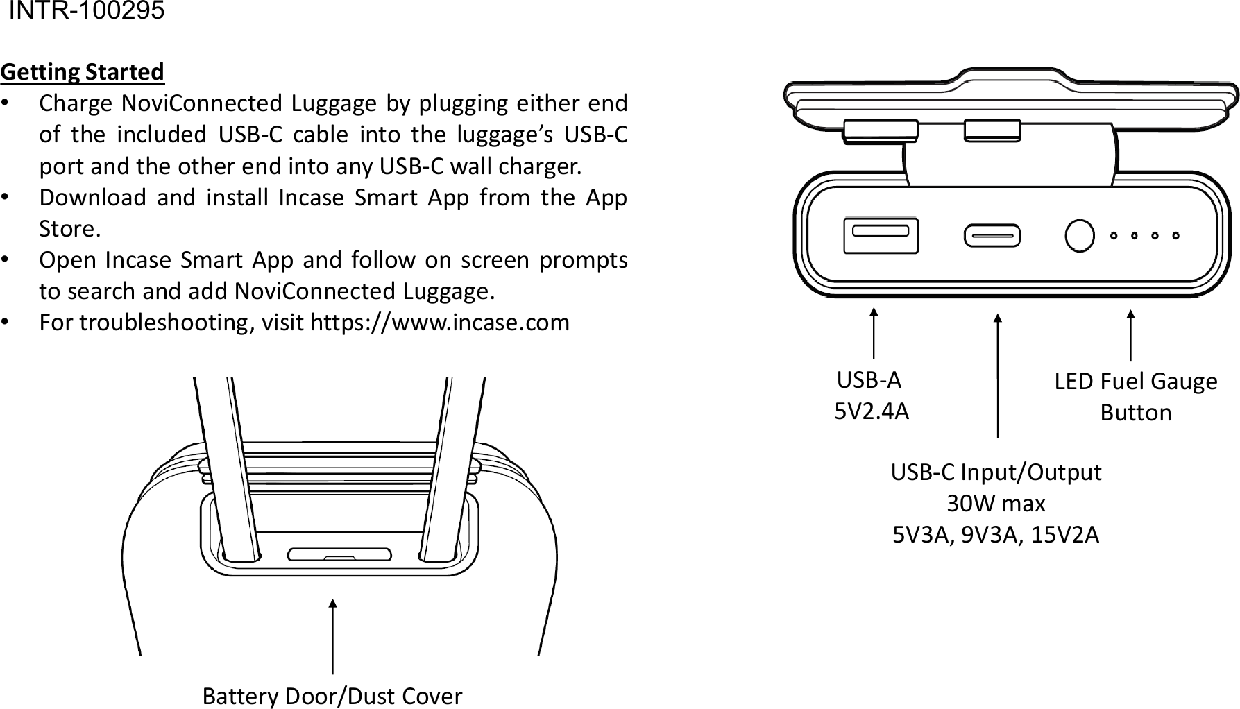 Page 1 of ipio INTR100294 Connected Travel Roller with Portable USB-C Power Station User Manual PowerPoint Presentation