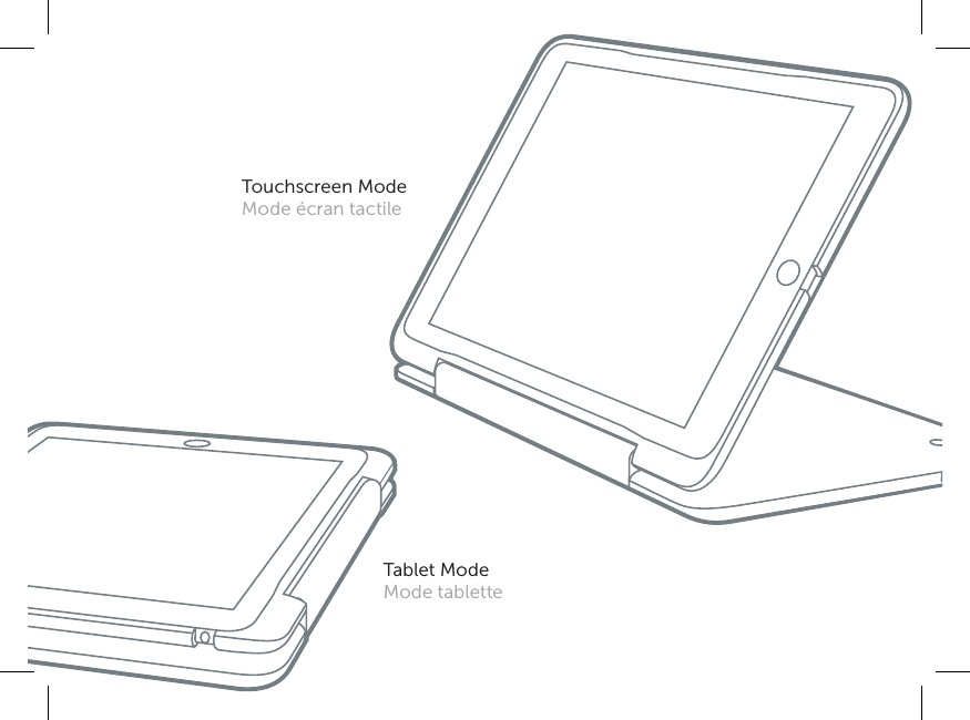Touchscreen ModeMode écran tactileTablet ModeMode tablette