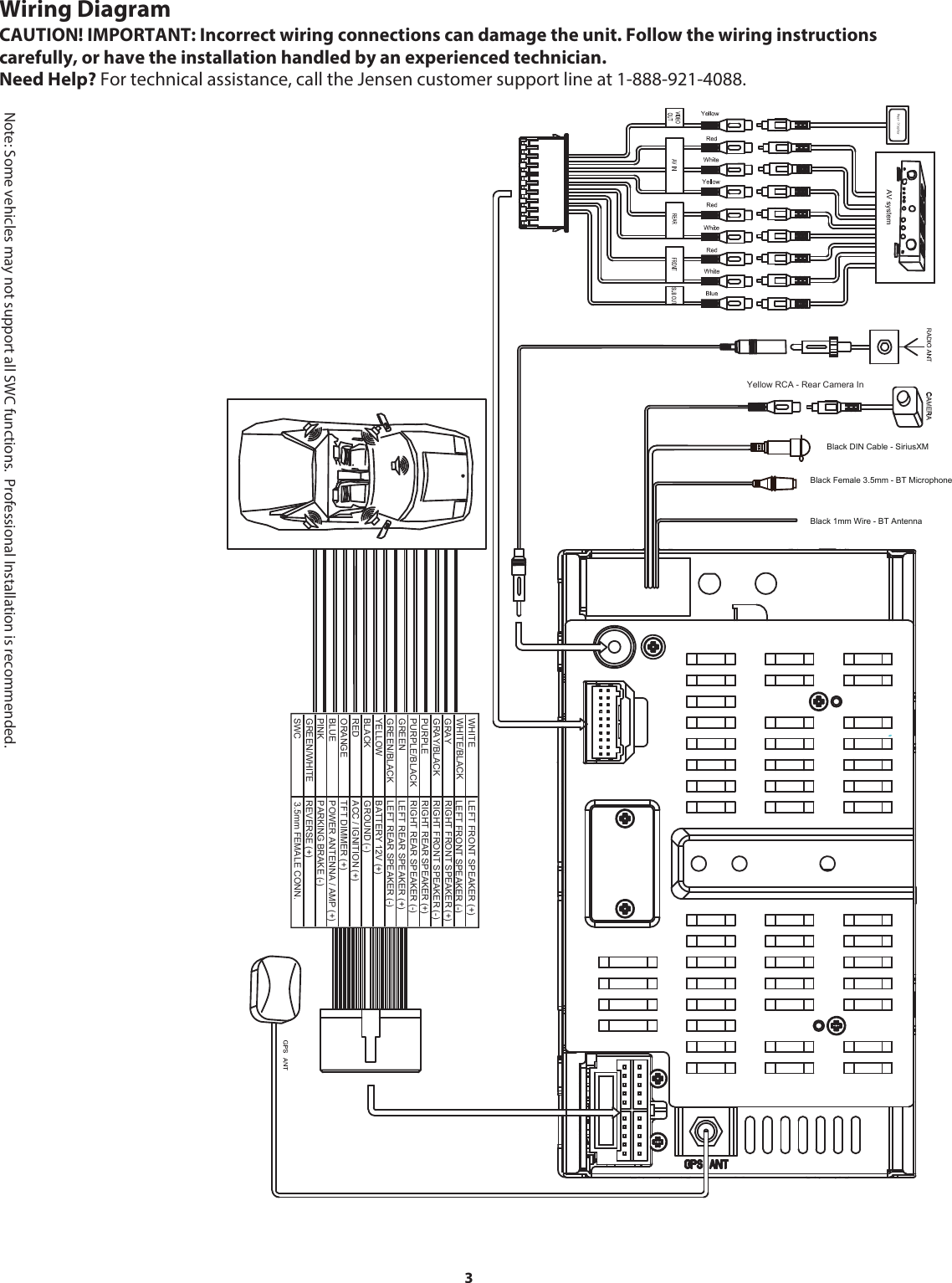 Jensen Vx7020 Wiring Diagram - Wiring Schema