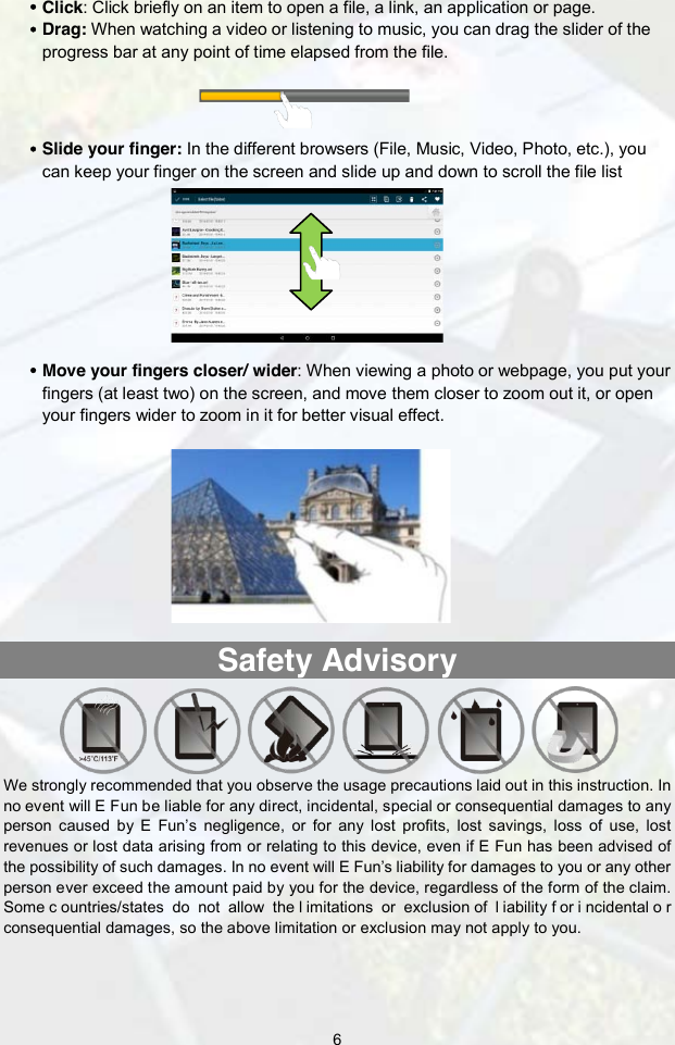 Page 6 of 12 - Nextbook Mobile Internet Device Is A That Gives You An Amazing Experience -- Allowing To Communicate With Othe Ares 11A (Gen 2) - Getting Started (Gen2) QSG EN FR