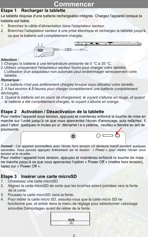 Page 8 of 12 - Nextbook Mobile Internet Device Is A That Gives You An Amazing Experience -- Allowing To Communicate With Othe Ares 11A (Gen 2) - Getting Started (Gen2) QSG EN FR