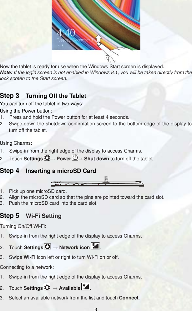 Page 3 of 12 - Nextbook Mobile Internet Device Is A That Gives You An Amazing Experience -- Allowing To Communicate With Othe Flexx 10 - Quick Start Guide NXW101QC232-QSG. Eng
