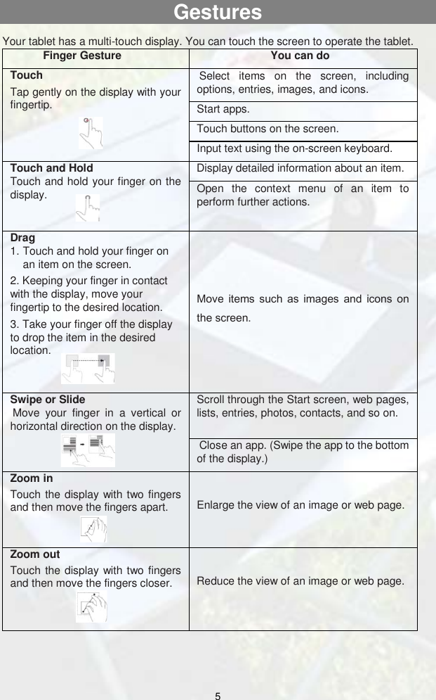 Page 5 of 12 - Nextbook Mobile Internet Device Is A That Gives You An Amazing Experience -- Allowing To Communicate With Othe Flexx 10 - Quick Start Guide NXW101QC232-QSG. Eng
