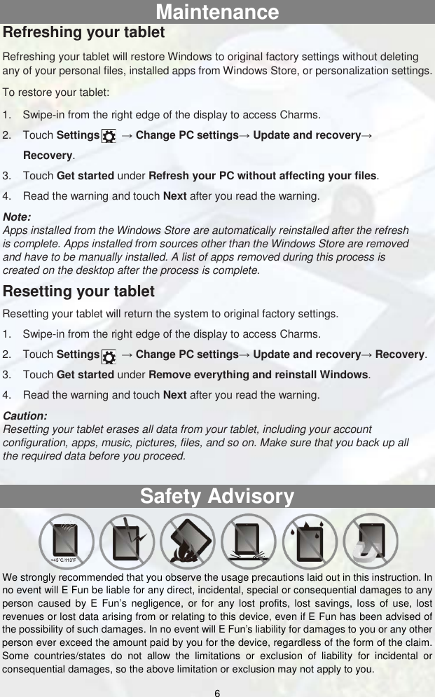 Page 6 of 12 - Nextbook Mobile Internet Device Is A That Gives You An Amazing Experience -- Allowing To Communicate With Othe Flexx 10 - Quick Start Guide NXW101QC232-QSG. Eng