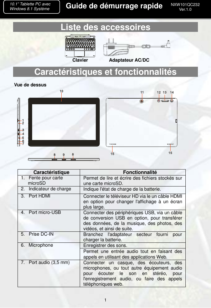 Page 7 of 12 - Nextbook Mobile Internet Device Is A That Gives You An Amazing Experience -- Allowing To Communicate With Othe Flexx 10 - Quick Start Guide NXW101QC232-QSG. Eng