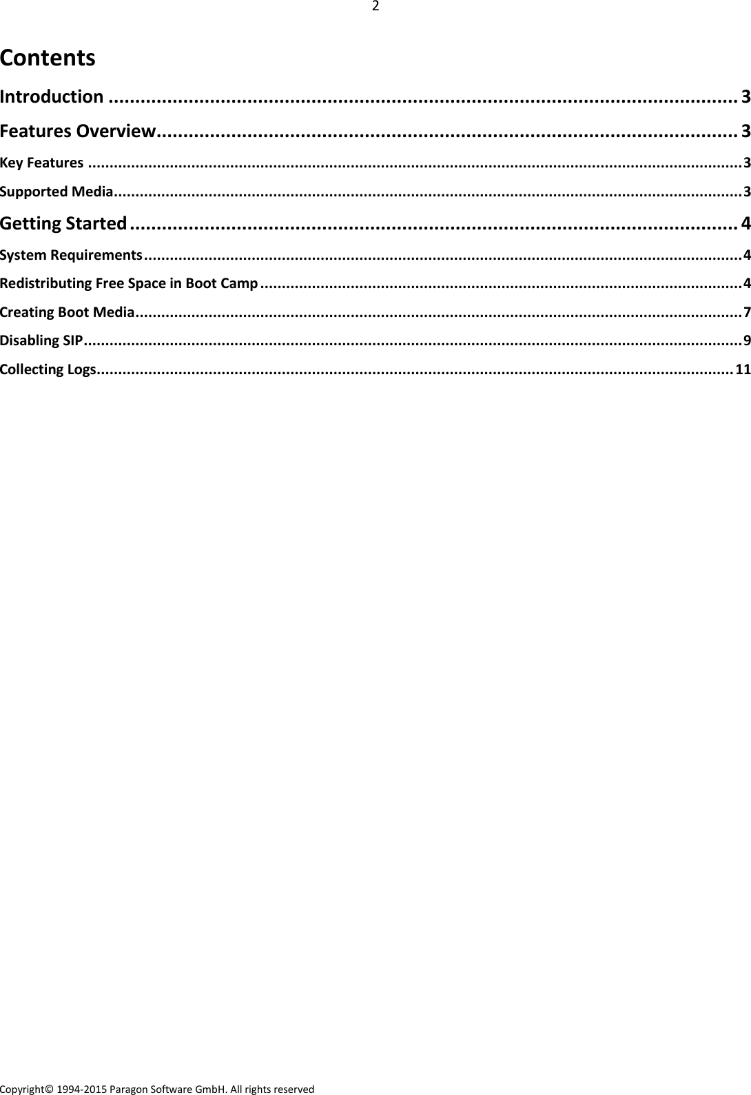 Page 2 of 12 - Paragon  Camptune X - Quick User Guide Camp Tune En