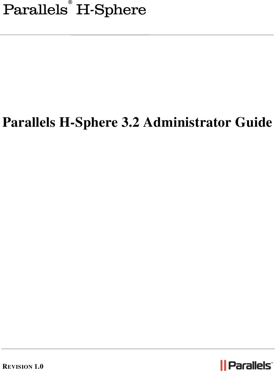 Parallels H Sphere 3 2 Administrator Guide Hsphere Admin En