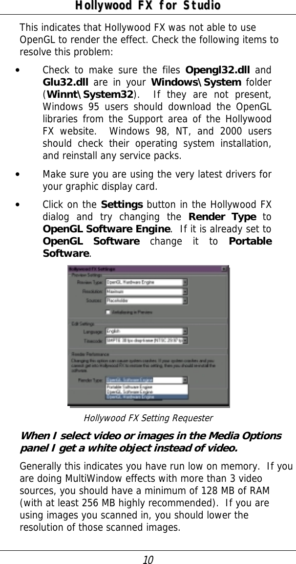Page 10 of 10 - Pinnacle Hollywood FX Pro - 4.5 Quick Start Guide Plus PRO-qs-45