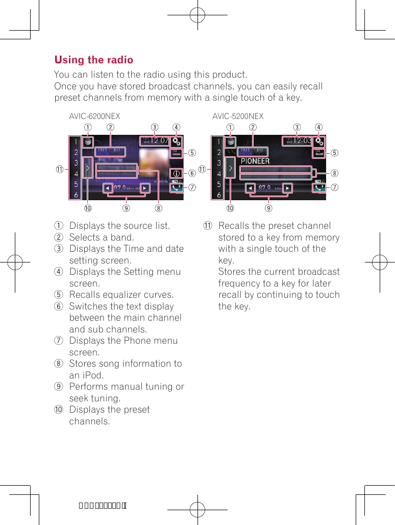 Page 8 of 8 - Pioneer  AVIC 6201 NEX - Quick Start Guide AVIC-6200NEX 5200NEX QSG EN