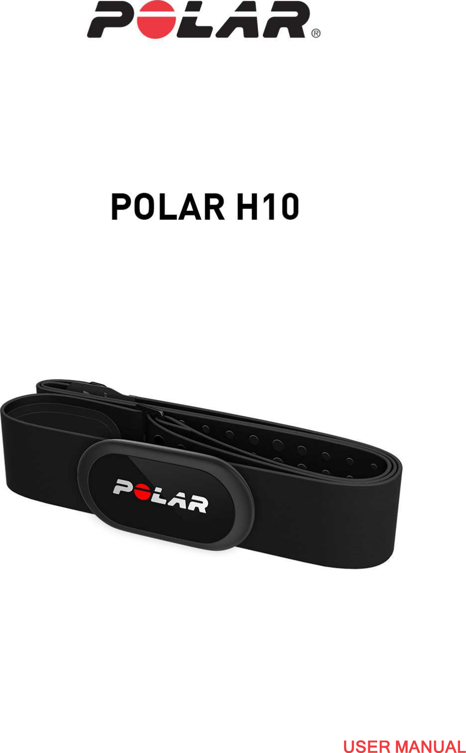Page 1 of 7 - Polar H10 User Manual - Operating Instructions UG EN