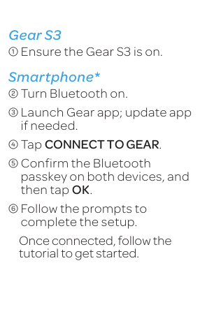Page 4 of 10 - Samsung  Gear S3 Frontier (AT&T) - Quick Start Guide ATT SM-R765A QG EN