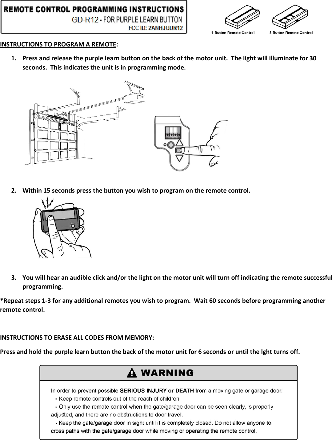 shengzhen-commercial-and-trade-gdr12-remote-control-user-manual